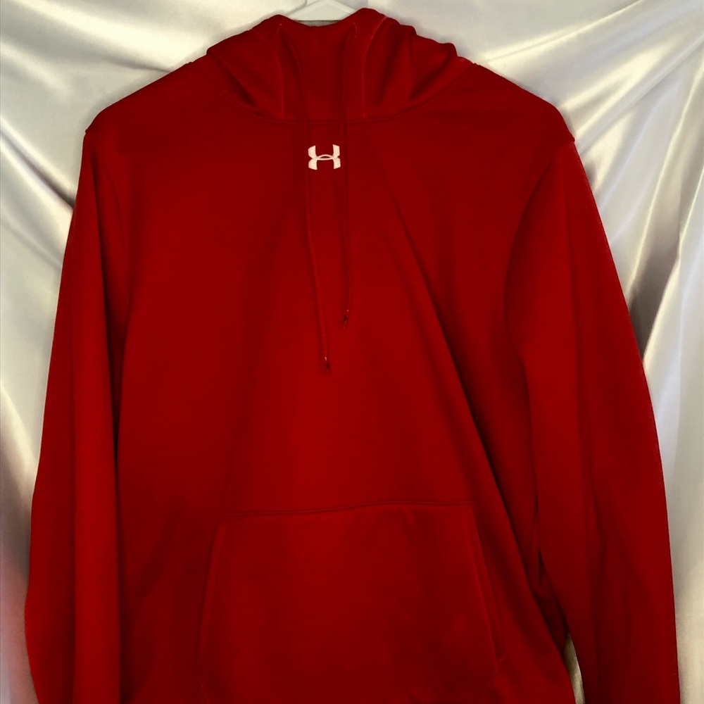 ❤️‍🔥Hot Red Under Armor Hoodie!!!❤️‍🔥